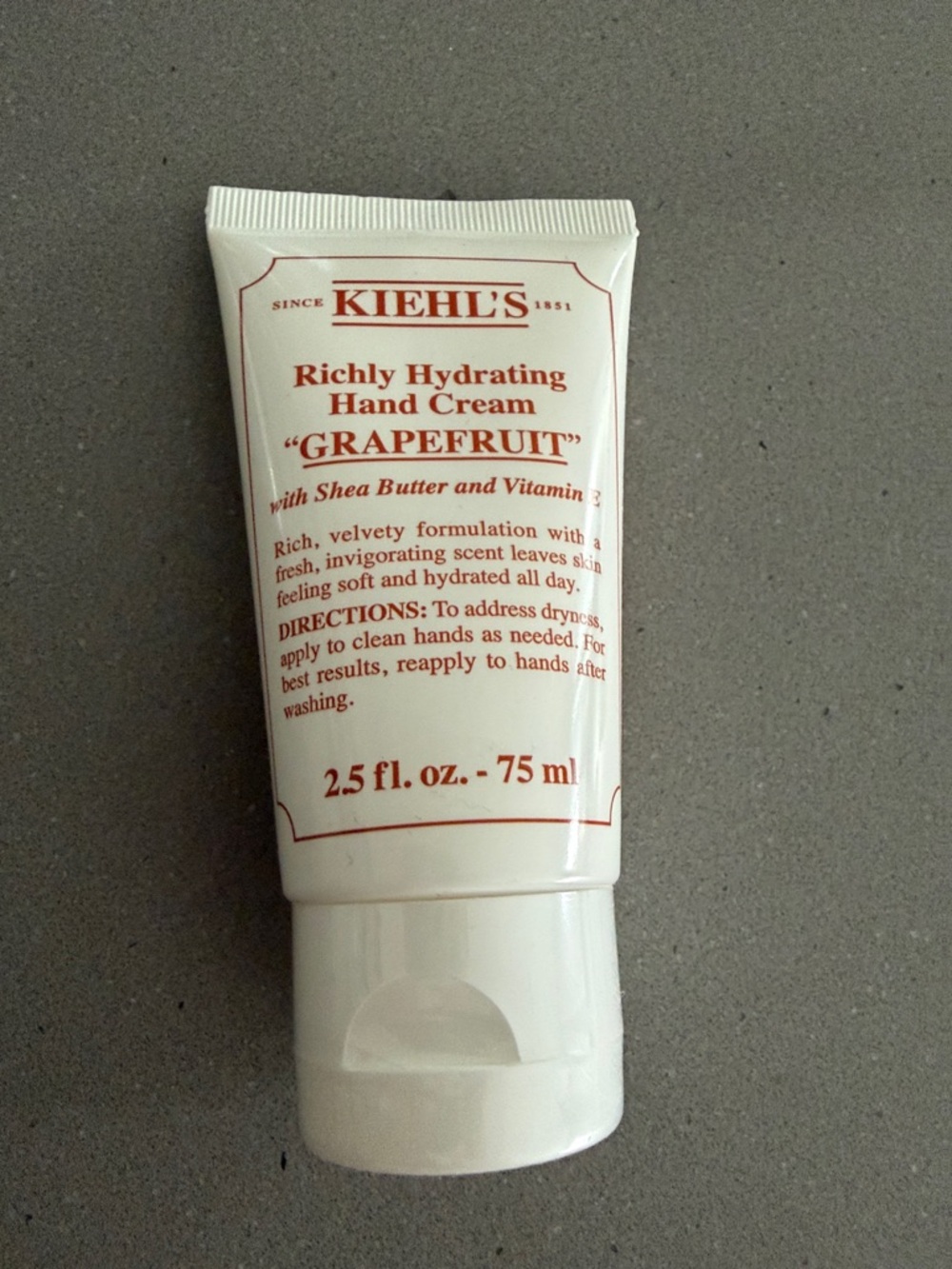 Kiehl's Grapefruit Richly Hydrating Hand Cream - White